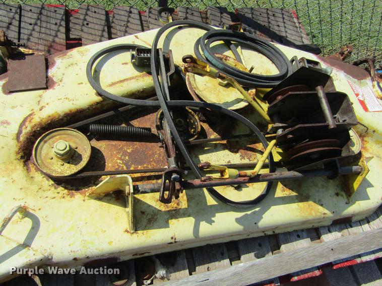 image for item BU9718 (2) John Deere lawn mower decks