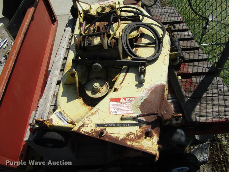 image for item BU9718 (2) John Deere lawn mower decks