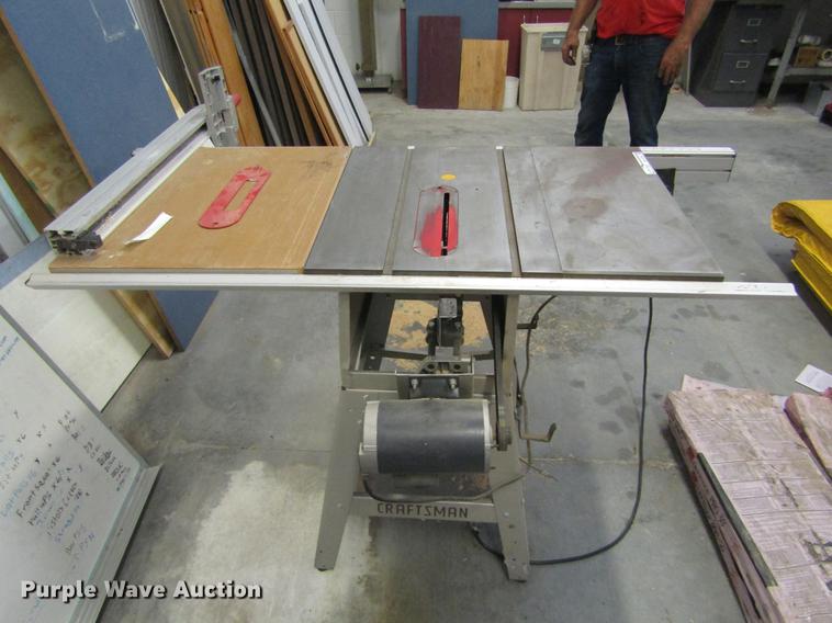image for item BU9720 Craftsman 10" table saw