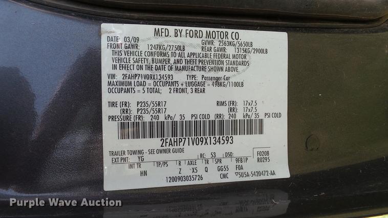 image for item DC4175 2009 Ford Crown Victoria Police Interceptor