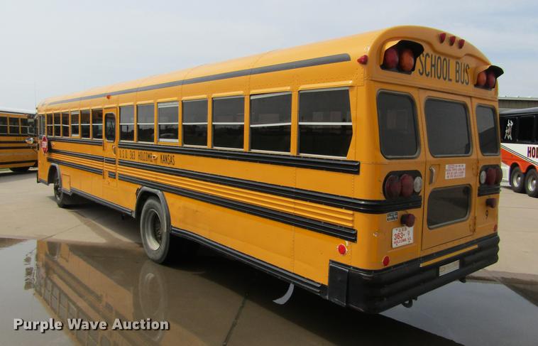 image for item DD5714 1995 Blue Bird TC2000 school bus
