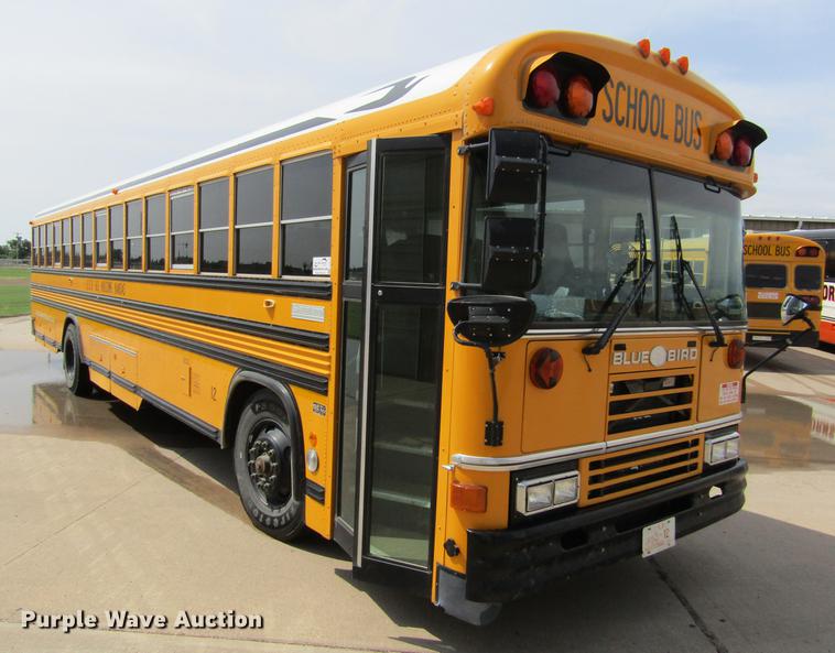 image for item DD5715 1997 Blue Bird All American school bus