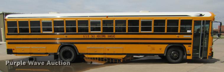 image for item DD5715 1997 Blue Bird All American school bus