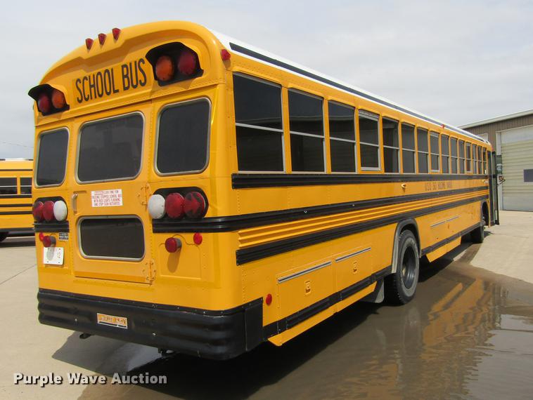 image for item DD5715 1997 Blue Bird All American school bus