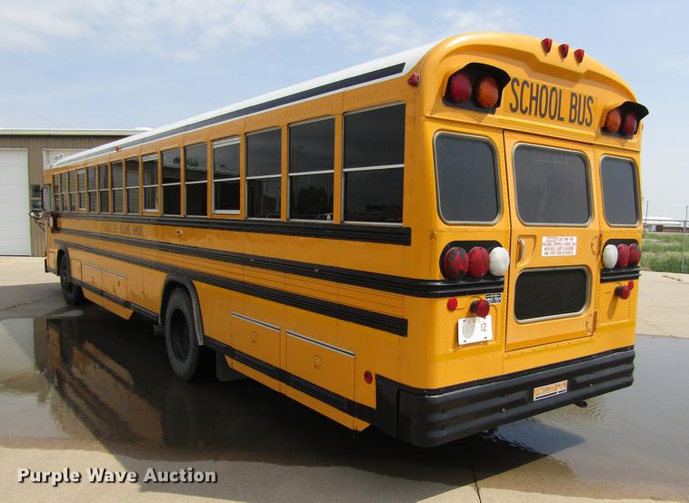 image for item DD5715 1997 Blue Bird All American school bus