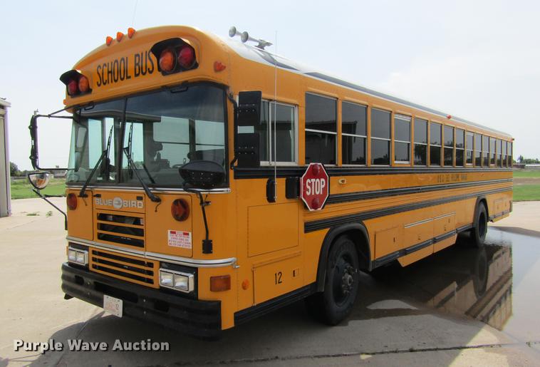 image for item DD5715 1997 Blue Bird All American school bus
