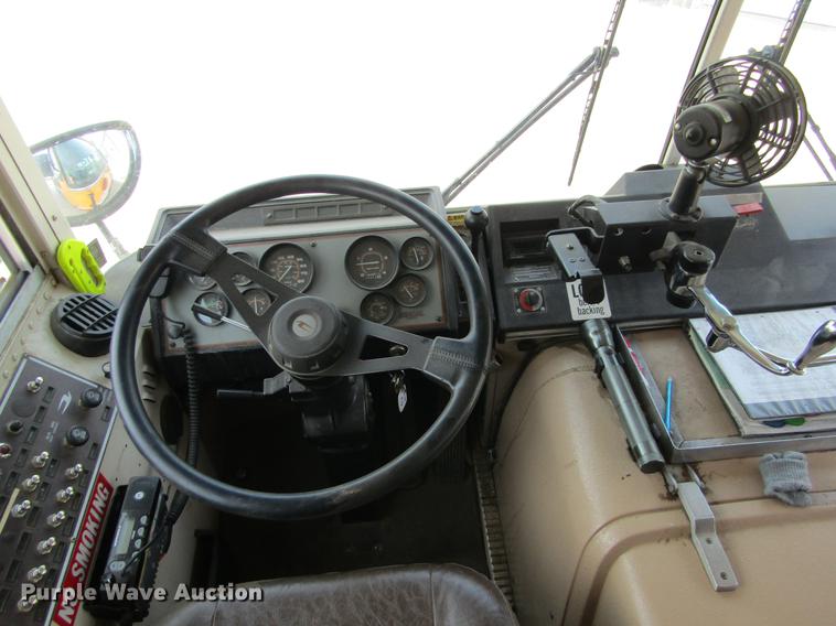 image for item DD5715 1997 Blue Bird All American school bus