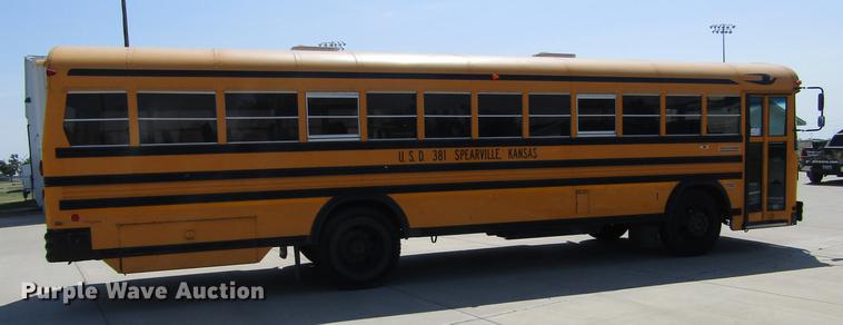 image for item DD5727 1993 Blue Bird TC2000 school bus