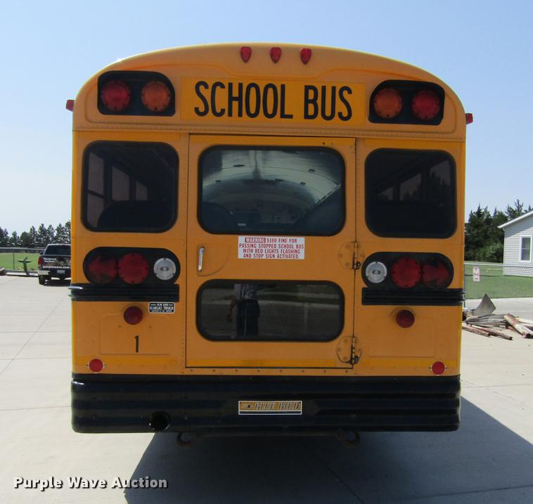 image for item DD5727 1993 Blue Bird TC2000 school bus