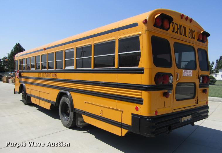 image for item DD5727 1993 Blue Bird TC2000 school bus