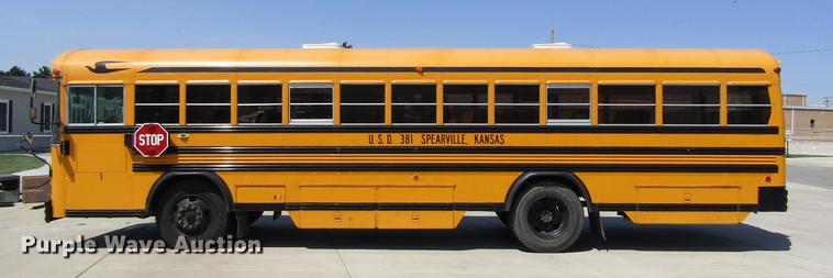 image for item DD5727 1993 Blue Bird TC2000 school bus