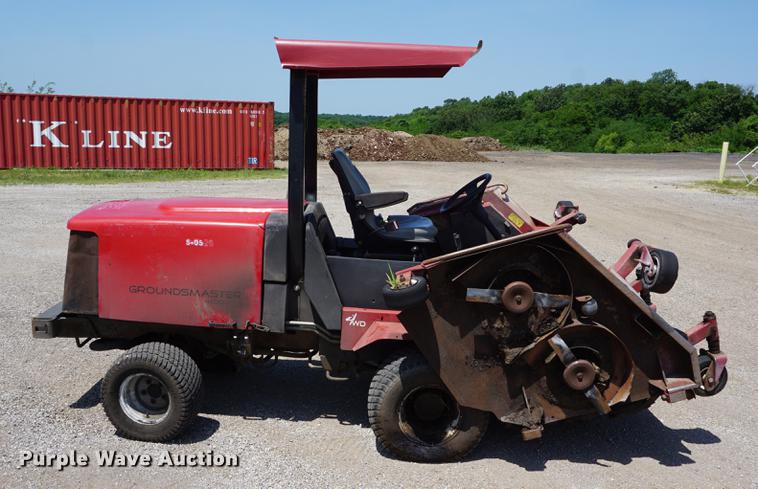 image for item DD7710 Toro Groundmaster 4100D lawn mower