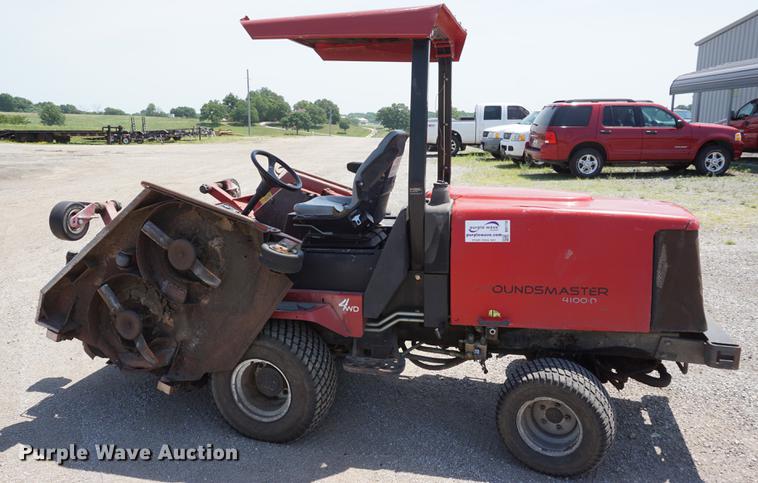 image for item DD7710 Toro Groundmaster 4100D lawn mower