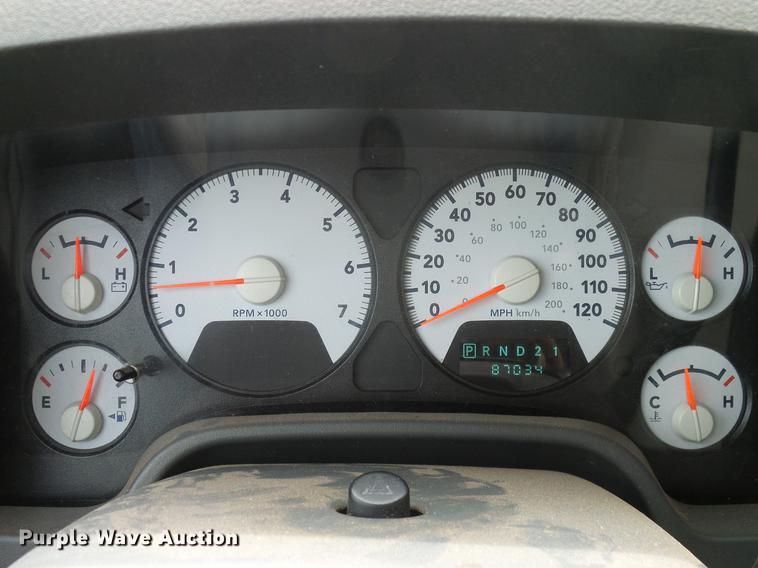 image for item DD8214 2008 Dodge Ram 1500 Quad Cab pickup truck