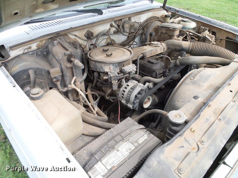 image for item DD8215 1988 Chevrolet S10 pickup truck