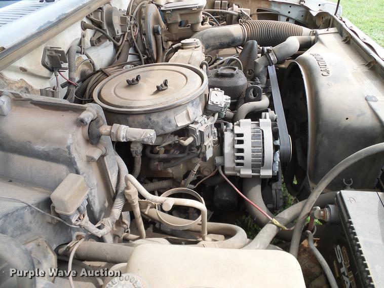 image for item DD8215 1988 Chevrolet S10 pickup truck