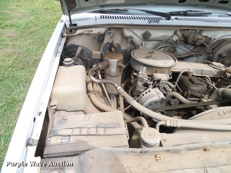 image for item DD8218 1988 Chevrolet S10 pickup truck