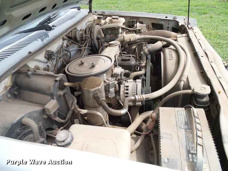 image for item DD8218 1988 Chevrolet S10 pickup truck