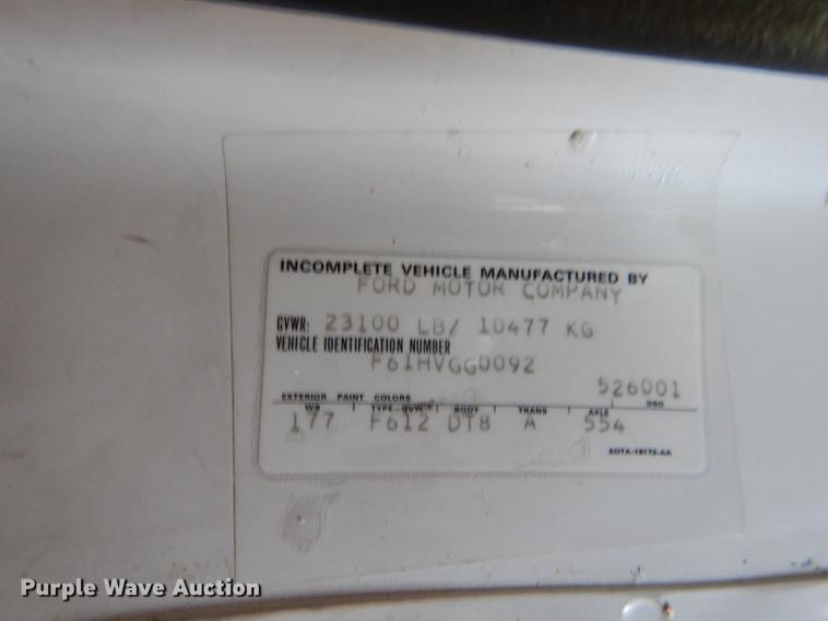 image for item DE1761 1980 Ford F600 jet fuel truck