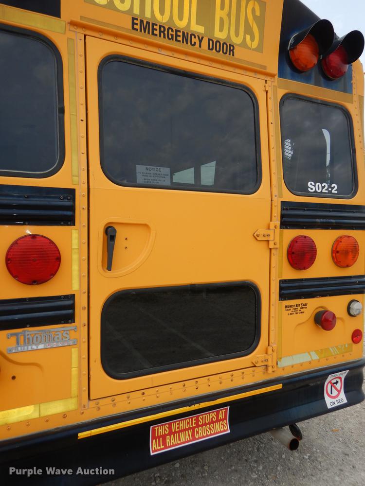 image for item DE1786 2002 GMC Savana G3500 Cargo Thomas school bus