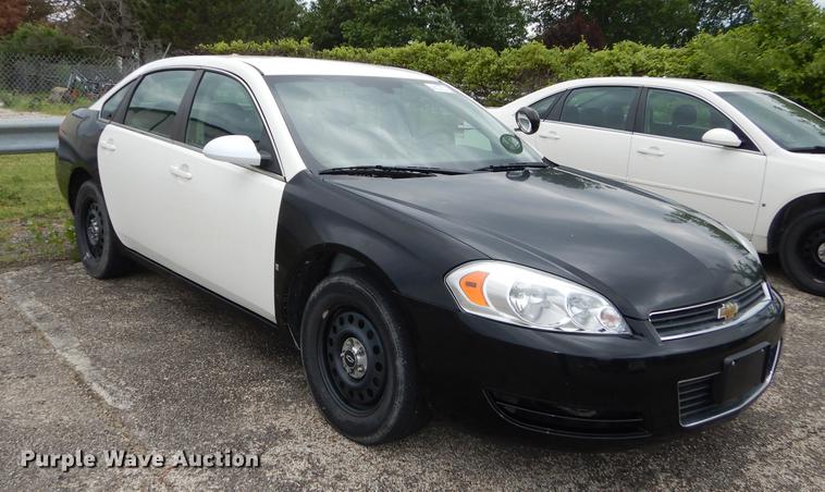 image for item DE1806 2008 Chevrolet Impala Police