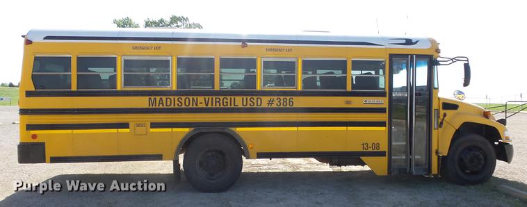 image for item DE7158 2008 Blue Bird Vision school bus