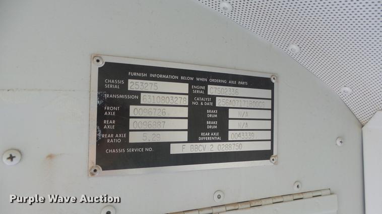 image for item DE7158 2008 Blue Bird Vision school bus