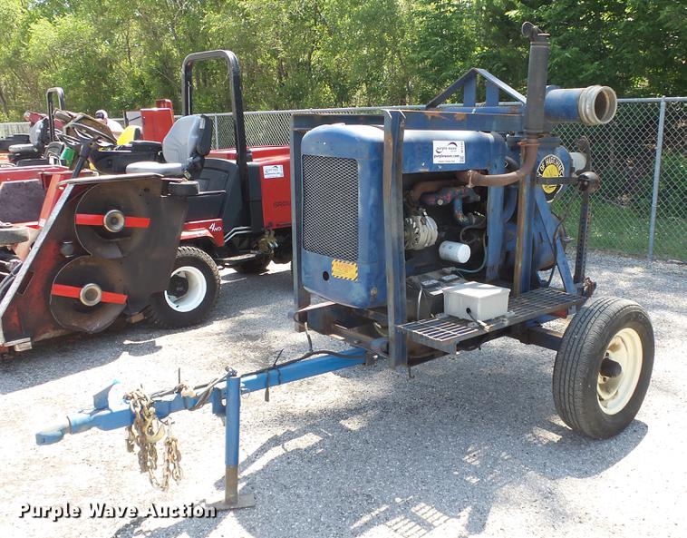 image for item DE7164 Gorman Rupp 16A2-D centrifugal pump