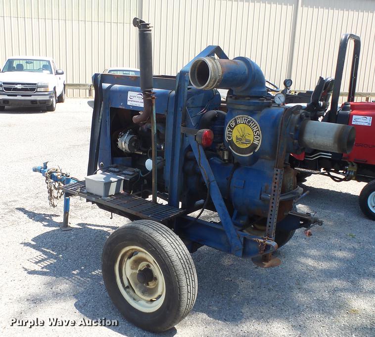 image for item DE7164 Gorman Rupp 16A2-D centrifugal pump