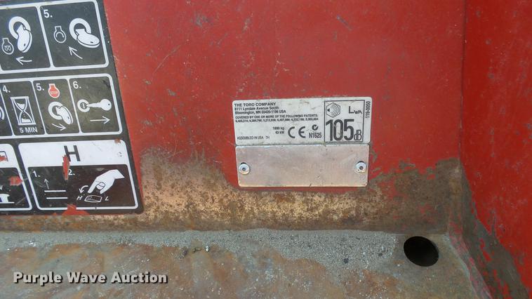 image for item DE7167 Toro Groundsmaster 4000D lawn mower