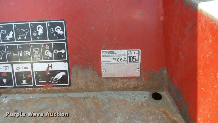 image for item DE7167 Toro Groundsmaster 4000D lawn mower