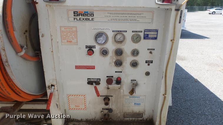 image for item DE7175 1996 Sreco HV2060TR/L/P flexible sewer cleaning system