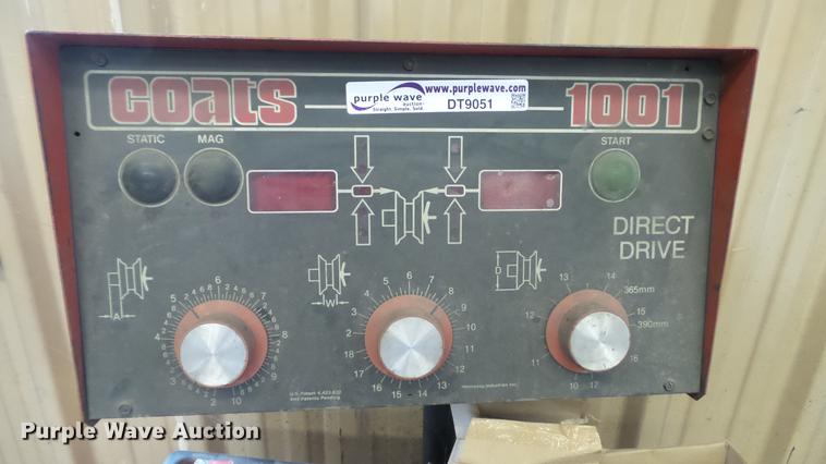 image for item DT9051 Coats 1001 direct drive tire balancer