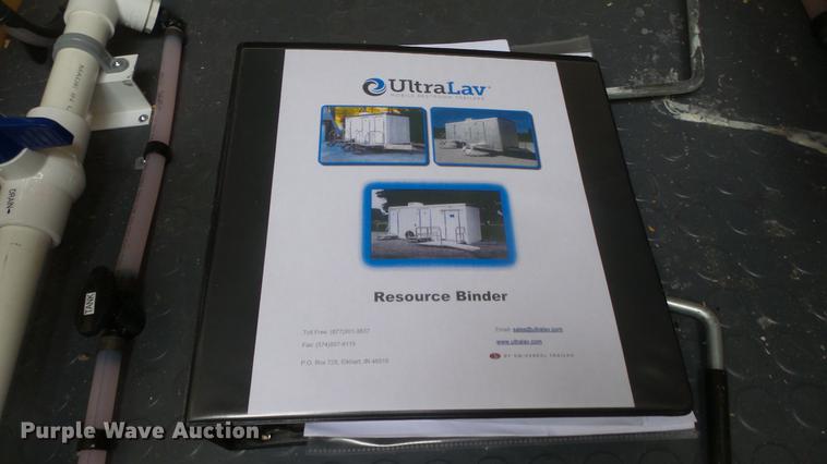 image for item EC9683 2016 Wells Cargo Ultra LAV mobile restroom