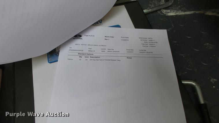 image for item EC9683 2016 Wells Cargo Ultra LAV mobile restroom