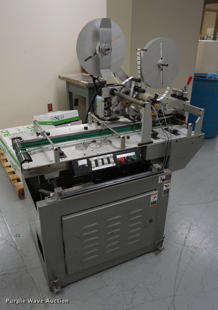 Kirk-Rudy 527 tabbing machine in Topeka, KS | Item EJ9331 sold | Purple ...