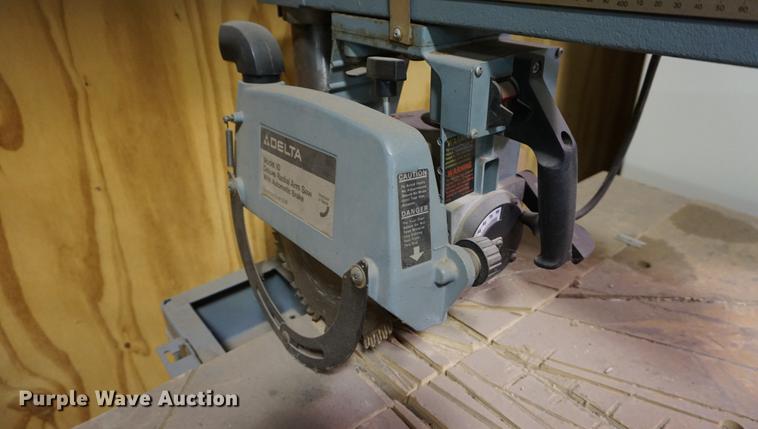 image for item EJ9475 Delta 10 radial arm saw
