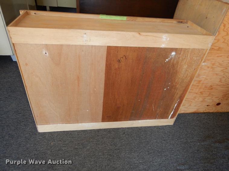 image for item EK9291 (3) wood cabinets