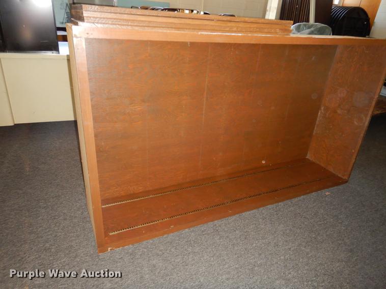 image for item EK9291 (3) wood cabinets