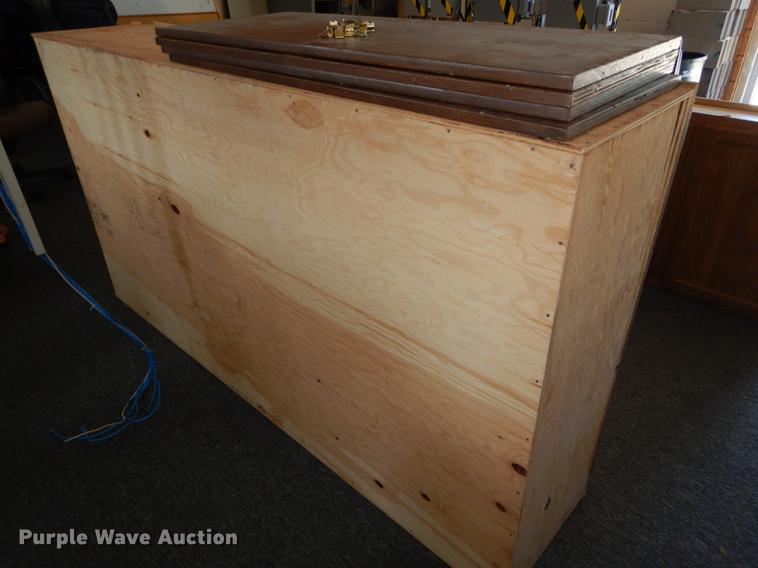 image for item EK9291 (3) wood cabinets