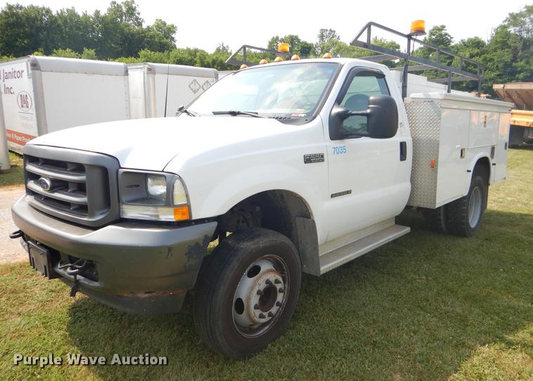 image for item EK9540 2002 Ford F550 utility truck