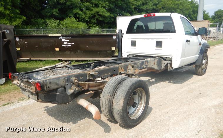 image for item EK9542 2008 Dodge Ram 4500 truck cab and chassis
