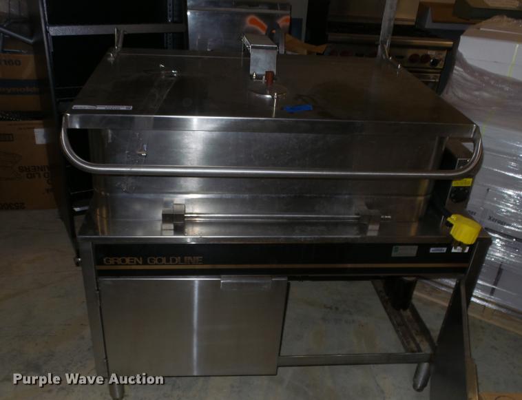 image for item EZ9398 Groen Goldline stainless steel braising pan