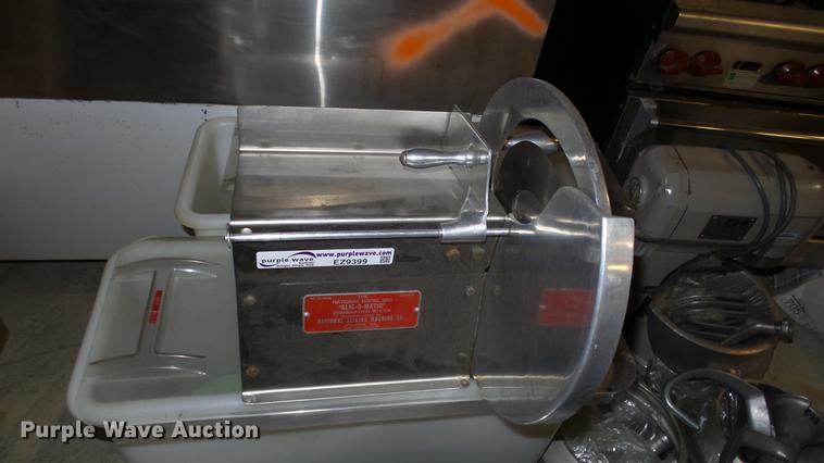 image for item EZ9399 National 200 Slicomatic stainless steel combination slicer