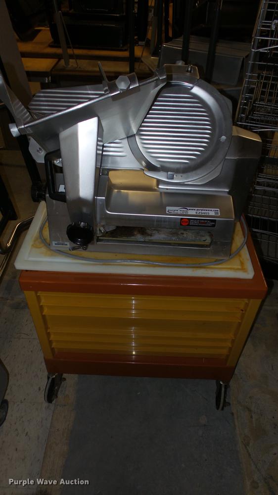 image for item EZ9403 Univex 8512 stainless steel meat slicer