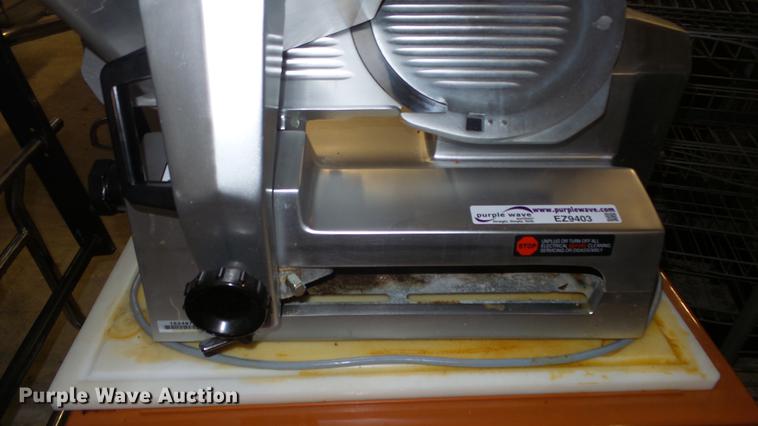 image for item EZ9403 Univex 8512 stainless steel meat slicer