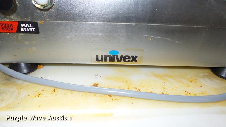 image for item EZ9403 Univex 8512 stainless steel meat slicer