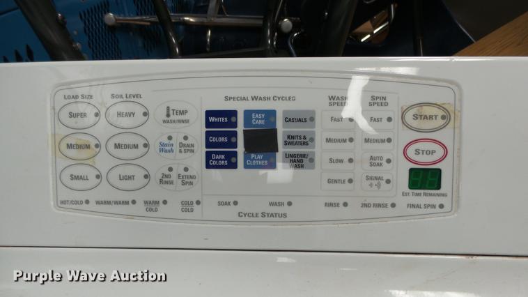 image for item EZ9419 GE washer and dryer