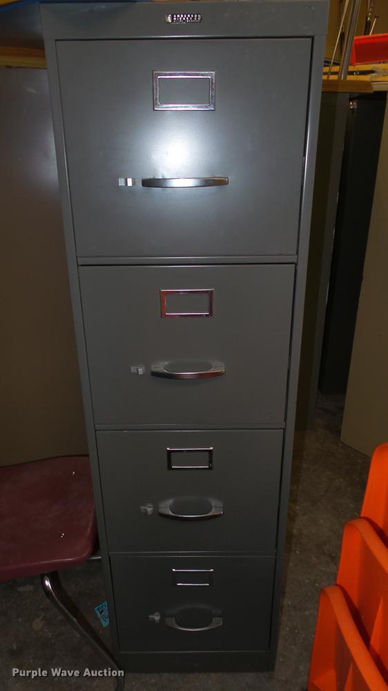 image for item EZ9427 (5) four drawer filing cabinets