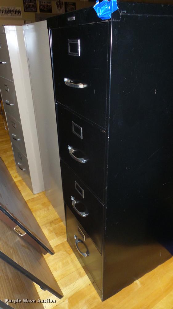 image for item EZ9435 (4) four drawer filing cabinets